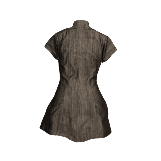 Mika Vintage Print Dress